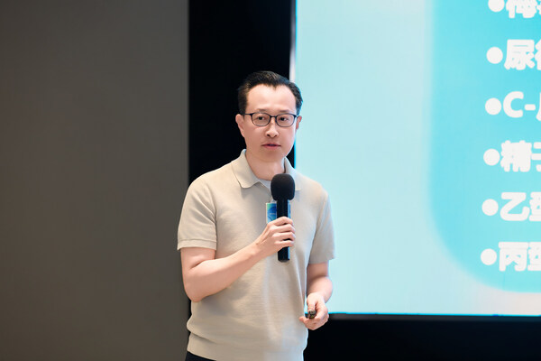 圖:魚躍凱立特研發(fā)副總裁王嘉麟博士分享產(chǎn)品規(guī)劃 圖:魚躍凱立特研發(fā)副總裁王嘉麟博士分享產(chǎn)品規(guī)劃