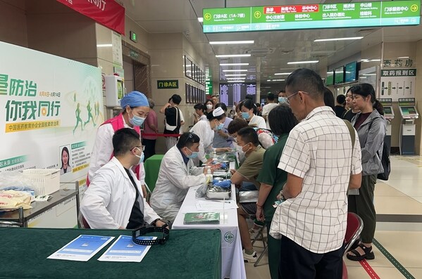 中山大學(xué)孫逸仙紀念醫(yī)院關(guān)愛義診患教科普活動現(xiàn)場