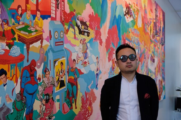 旅英當(dāng)代藝術(shù)家Jacky Tsai蔡赟驊，正式成為美華沃德醫(yī)療集團(tuán)首席藝術(shù)顧問。