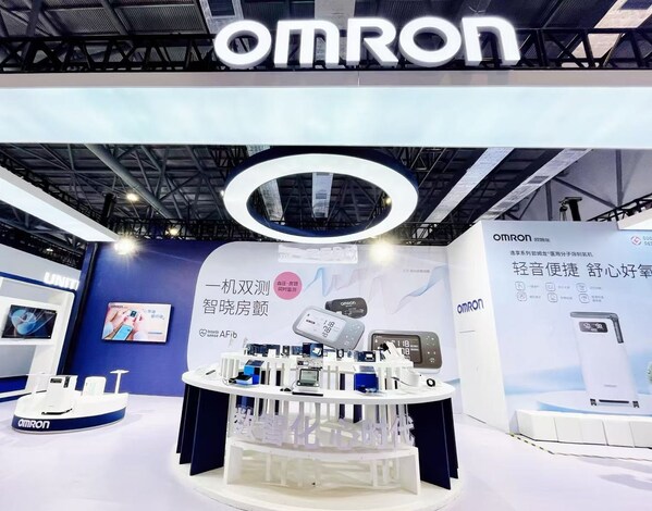 歐姆龍“數(shù)智化，心時代”主題展臺位于A2-T46