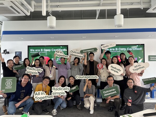 歐彼樂舉辦員工培訓(xùn)，深度了解B Corp價(jià)值