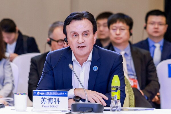 阿斯利康全球首席執(zhí)行官蘇博科在博鰲亞洲論壇發(fā)言 阿斯利康全球首席執(zhí)行官蘇博科在博鰲亞洲論壇發(fā)言