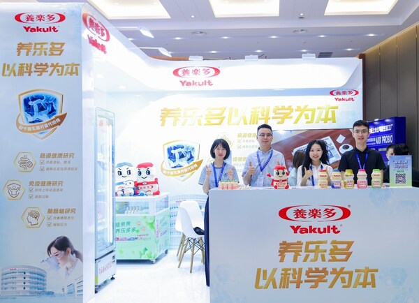 養(yǎng)樂多“以科學為本”展臺