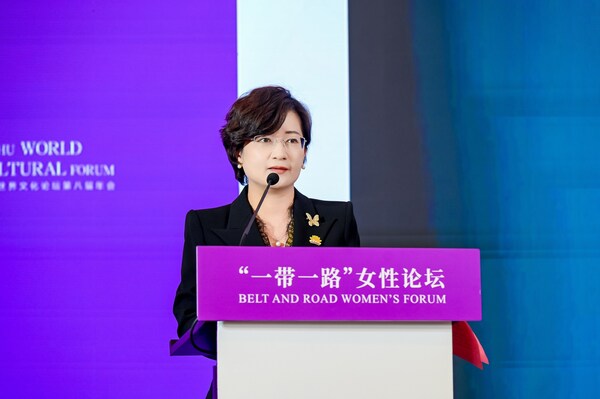 孫金妮發(fā)表主題演講